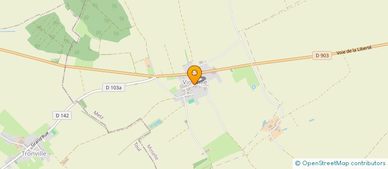 localisation de l'entreprise SCI BLM  ANCY-DORNOT