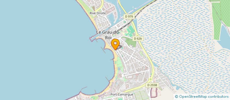 localisation de l'entreprise SCI BLM  LE GRAU-DU-ROI