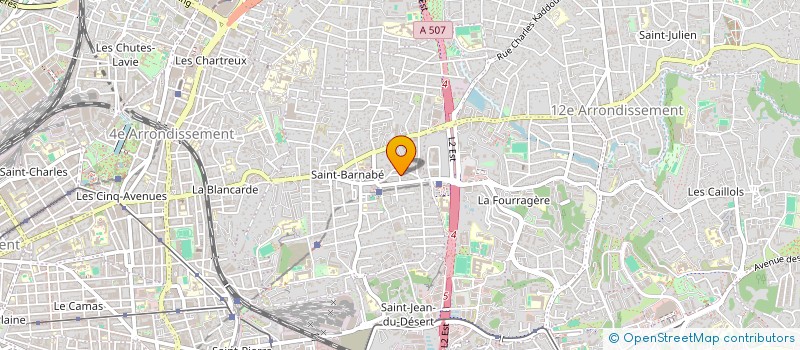 localisation de l'entreprise SCI BLMONT II à MARSEILLE