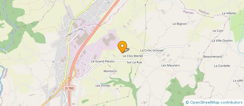 localisation de l'entreprise SCI BLOC  SAINT-JULIEN