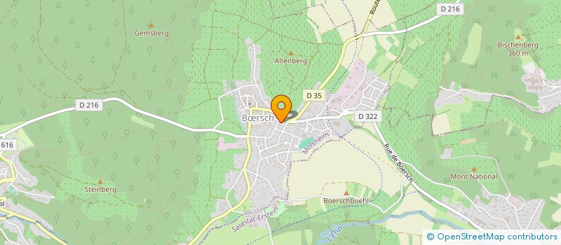 localisation de l'entreprise SCI BLOCH  BRSCH