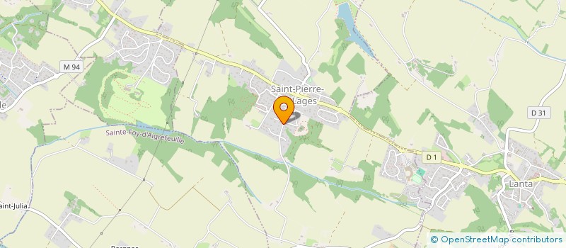 localisation de l'entreprise SCI BLOHORN CASSAN  SAINT-PIERRE-DE-LAGES