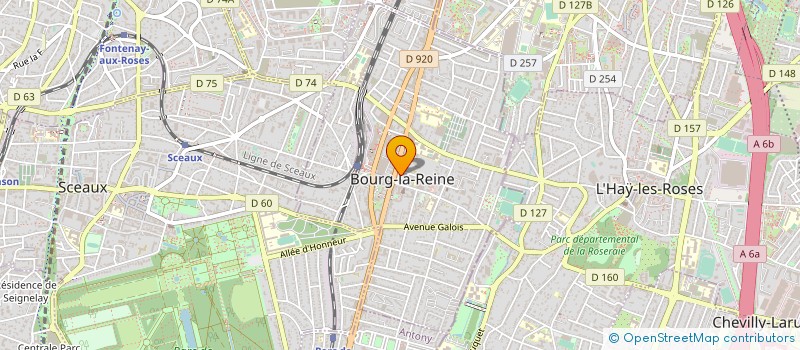 localisation de l'entreprise SCI BLOND-CONDORCET à BOURG-LA-REINE