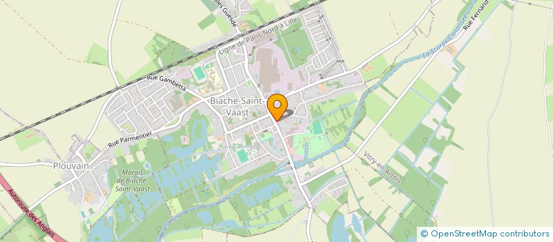 localisation de l'entreprise SCI BLONDE  BIACHE-SAINT-VAAST