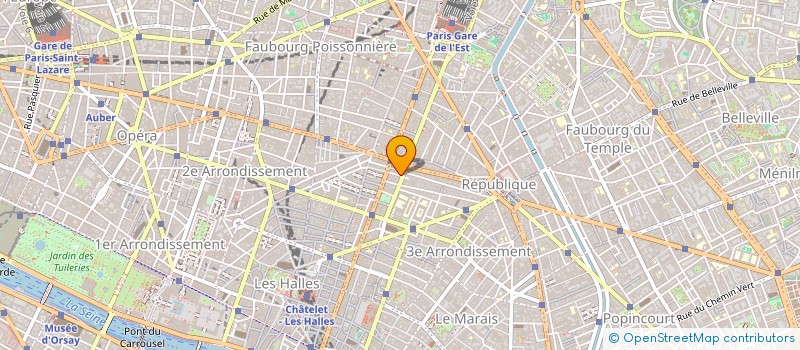 localisation de l'entreprise SCI BLONDEL  PARIS