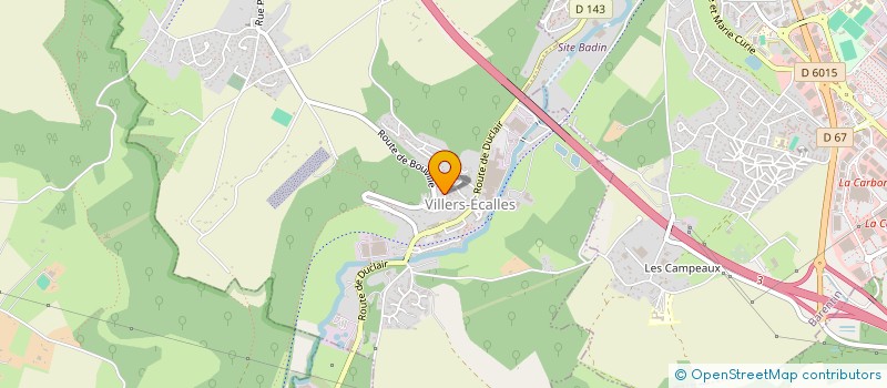 localisation de l'entreprise SCI BLONDEL-GUILLOTIN  VILLERS-ECALLES