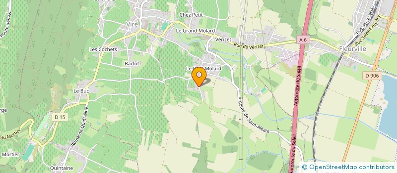 localisation de l'entreprise SCI BLONDIE à VIRE