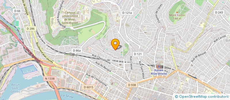 localisation de l'entreprise SCI BLONVILLE  MONT-SAINT-AIGNAN