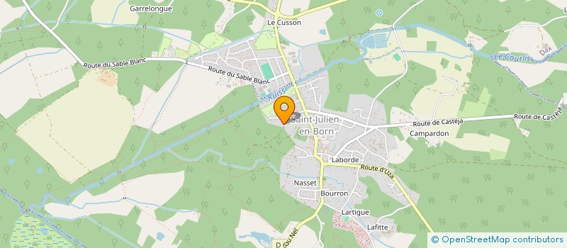 localisation de l'entreprise SCI BLOO  SAINT-JULIEN-EN-BORN