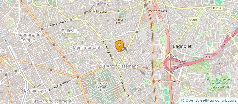 localisation de l'entreprise SCI BLOSSHOME  PARIS