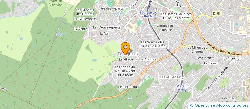 localisation de l'entreprise SCI BLOSSON INVESTMENT MANAGERS  SAINT-GERMAIN-EN-LAYE