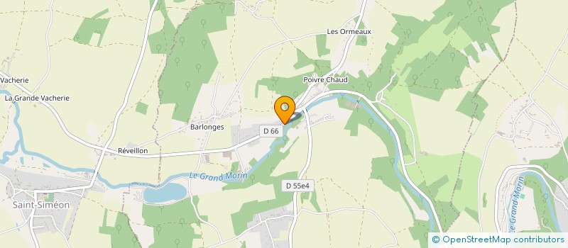 localisation de l'entreprise SCI BLOTTIERE  SAINT-REMY-DE-LA-VANNE