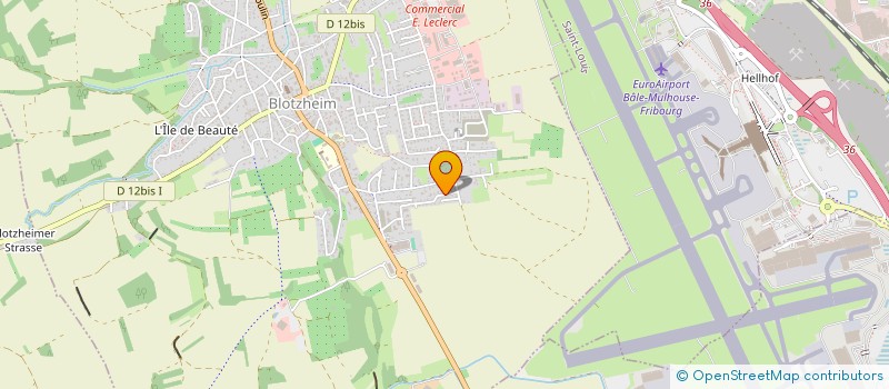 localisation de l'entreprise SCI BLOTZA  BLOTZHEIM