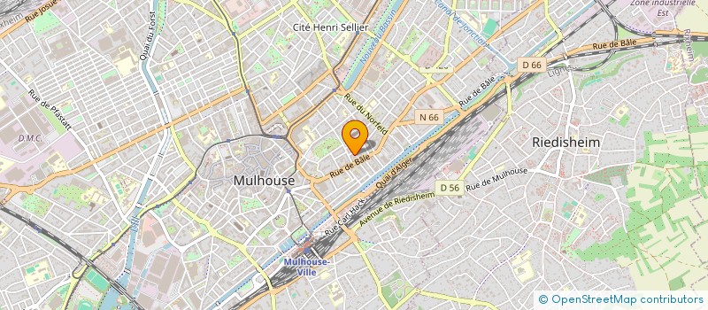 localisation de l'entreprise SCI BLOTZHEIM  GUEBWILLER