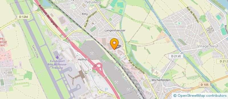 localisation de l'entreprise SCI BLOTZMEDI  SAINT-LOUIS