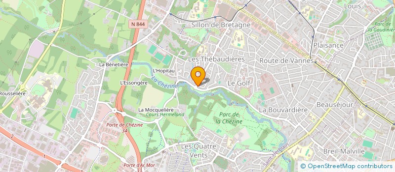 localisation de l'entreprise SCI BLP DONATIEN  SAINT-HERBLAIN