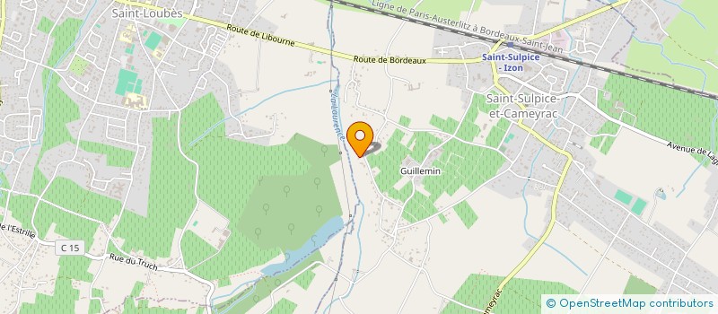 localisation de l'entreprise SCI BLR  SAINT-SULPICE-ET-CAMEYRAC