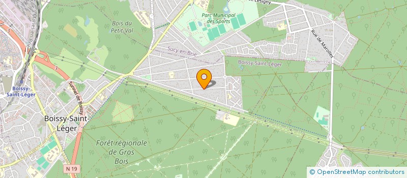 localisation de l'entreprise SCI BLR à BOISSY-SAINT-LEGER