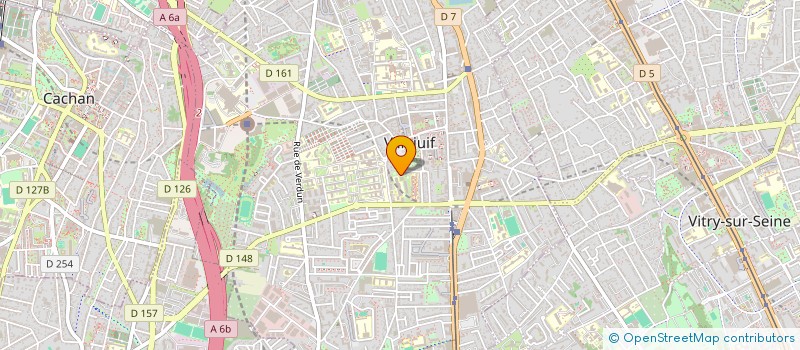 localisation de l'entreprise SCI BLS HOME BUSINESS  VILLEJUIF