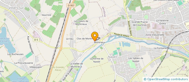 localisation de l'entreprise SCI BLUE NISSA  NAVEIL