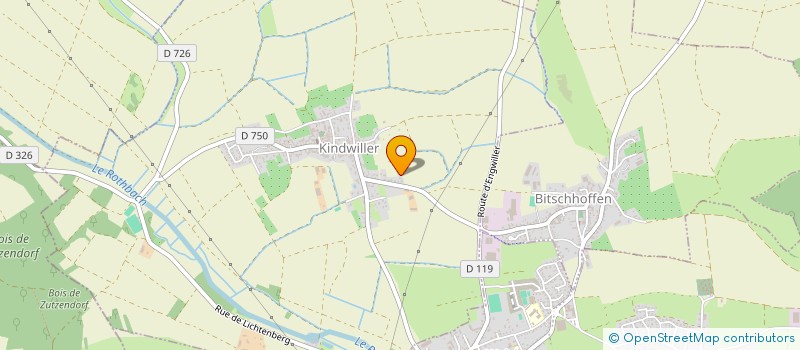 localisation de l'entreprise SCI BLUESTONE HOLDING  VAL-DE-MODER