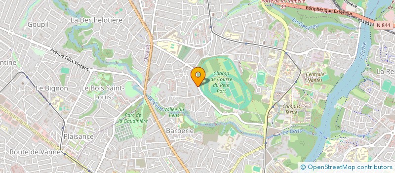 localisation de l'entreprise SCI BLUM à NANTES