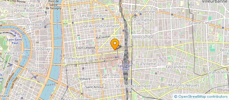 localisation de l'entreprise SCI BLUM FAYS  LYON