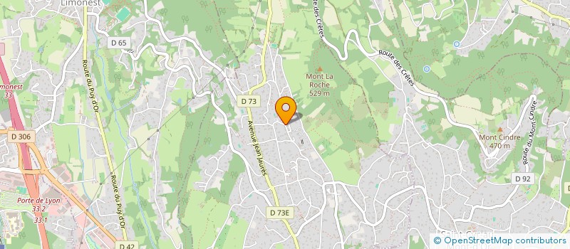 localisation de l'entreprise SCI BLUM FORTUNAT  COLLONGES-AU-MONT-D'OR