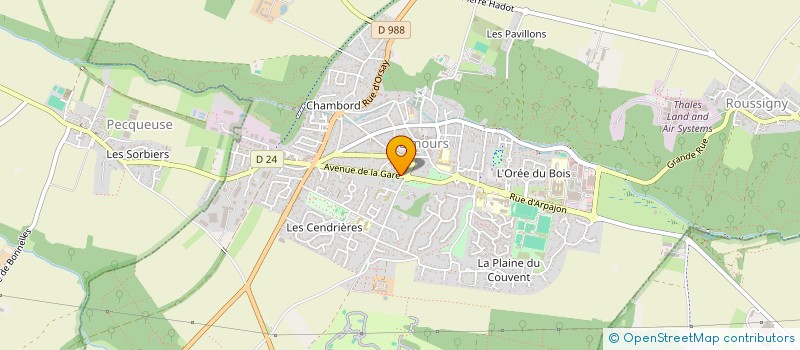 localisation de l'entreprise SCI BLUMEN & COMPAGNIE  LIMOURS