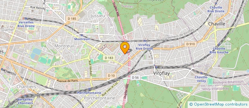 localisation de l'entreprise SCI BLUMSET à VERSAILLES