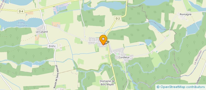 localisation de l'entreprise SCI BLUTAX  MONTLUEL