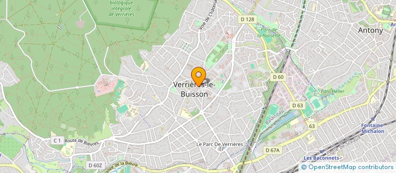 localisation de l'entreprise SCI BLV à VERRIERES-LE-BUISSON