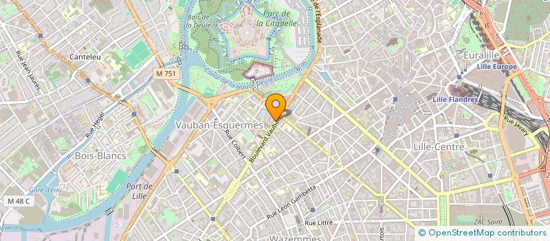 localisation de l'entreprise SCI BLYC à LILLE