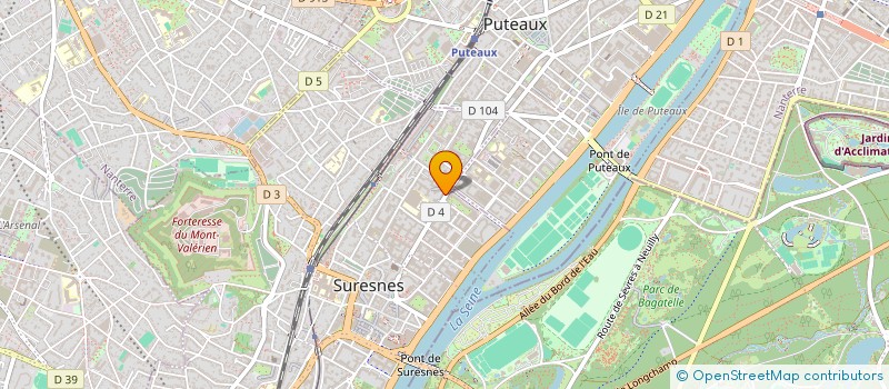localisation de l'entreprise SCI BLYTTZ à SURESNES