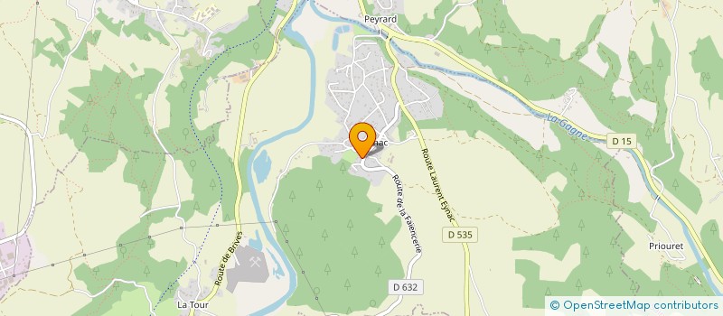 localisation de l'entreprise SCI BM  COUBON