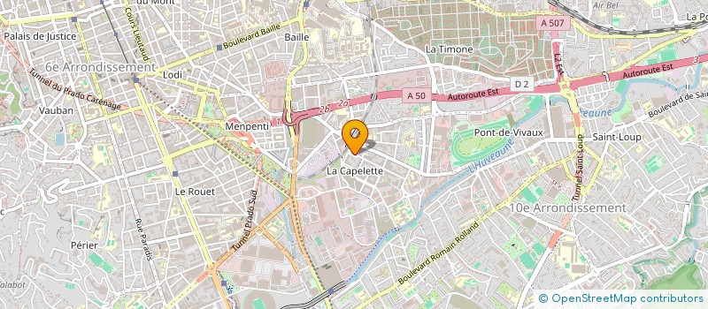 localisation de l'entreprise SCI BM à MARSEILLE