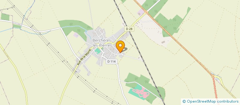 localisation de l'entreprise SCI BM à BERCHERES LES PIERRES