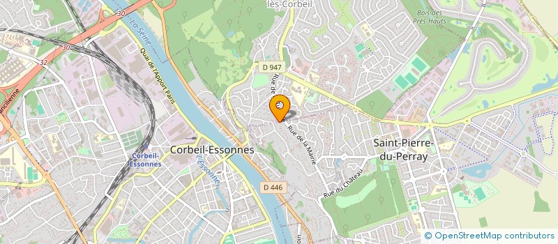 localisation de l'entreprise SCI BM  COMBS-LA-VILLE