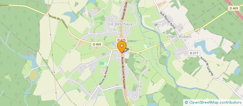 localisation de l'entreprise SCI BMAC  LE DESCHAUX