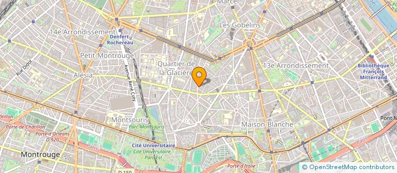 localisation de l'entreprise SCI BMC  PARIS