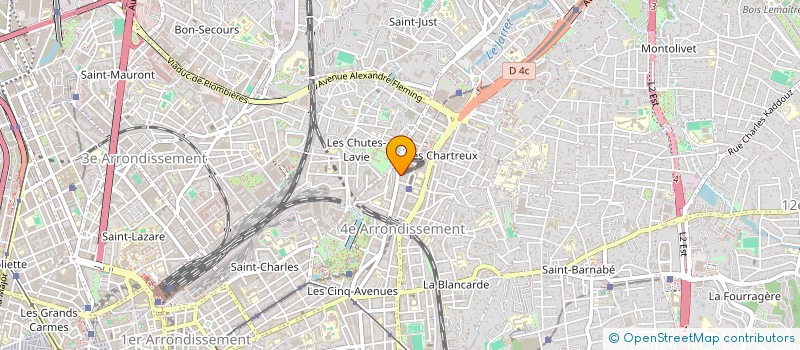 localisation de l'entreprise SCI BMC à MARSEILLE
