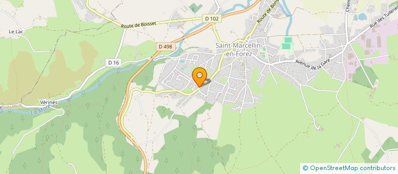 localisation de l'entreprise SCI BMC  SAINT-MARCELLIN-EN-FOREZ