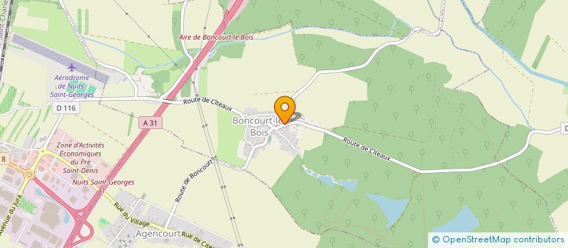 localisation de l'entreprise SCI BMC  BONCOURT-LE-BOIS