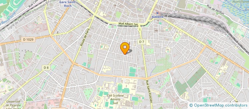 localisation de l'entreprise SCI BMC INVEST à AMIENS