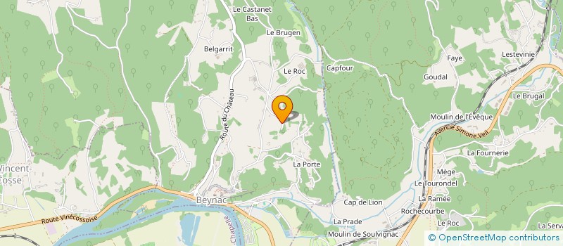 localisation de l'entreprise SCI BMG à SARLAT-LA-CANEDA