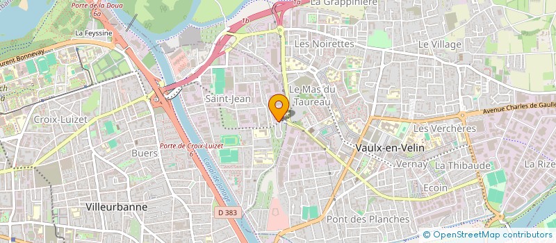 localisation de l'entreprise SCI BMG  JONAGE