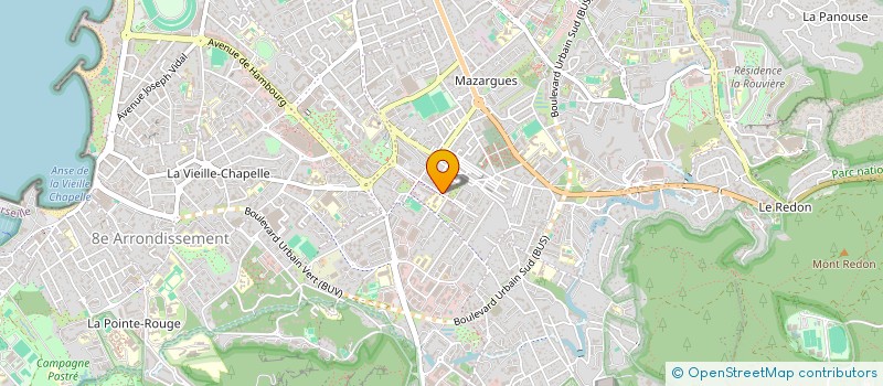 localisation de l'entreprise SCI BMGG à MARSEILLE