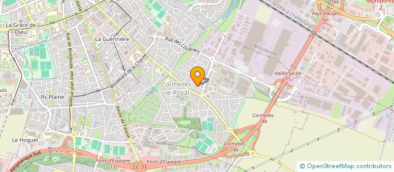 localisation de l'entreprise SCI BMMG2  CORMELLES-LE-ROYAL