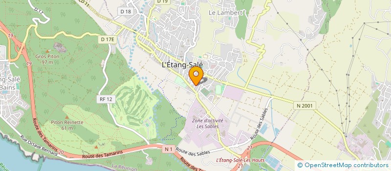 localisation de l'entreprise SCI BMN à L'ETANG-SALE