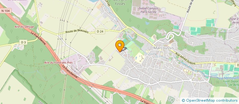 localisation de l'entreprise SCI BMN  MARCOUSSIS